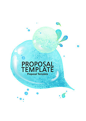 템플릿 표지 사람없음 물방울 프레젠테이션 문서템플릿 서식 레이아웃 문서 제안서 이미지템플릿 AI파일 파일형식 벡터