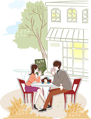 나무 식물 우먼라이프 라이프스타일 여자 남자 딸 행복 커피 어린이 의자 일러스트 가족 탁자 엄마 티타임 사람 성인 야외 건물 세명 카페 아빠 국내일러스트 AI파일 건축물 감정 음료 가구 관계 휴식 생활 상점 파일형식 벡터