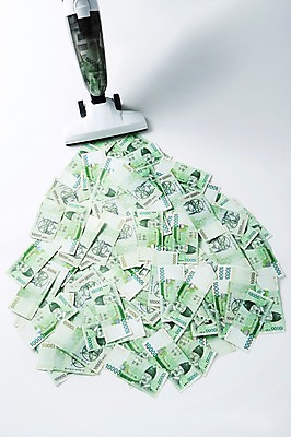 포토 JPG 스튜디오촬영 백그라운드 지폐 돈 사람없음 금융 경제 원화 청소 오브젝트 청소기 국내포토 실내 전자제품 재산 청소도구 파일형식