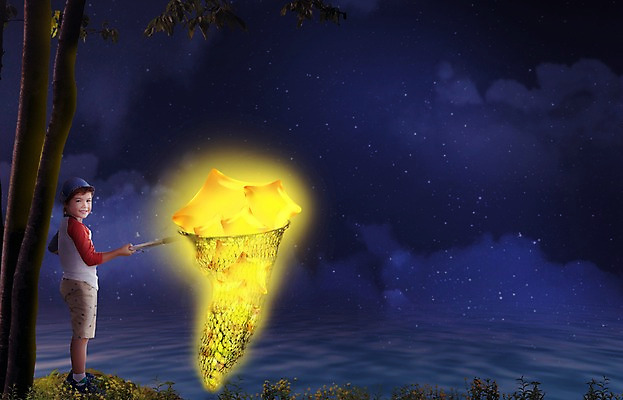 JPG 서양인 외국인 나무 편집 편집이미지 남자 별 어린이 밤하늘 한명 사람 소년 그물 수집 합성 디지털아트 남자만 남자한명만 어린이만 소년만 소년한명만 편집실사 자연요소 식물 1 하늘 인종 야간 CG 파일형식