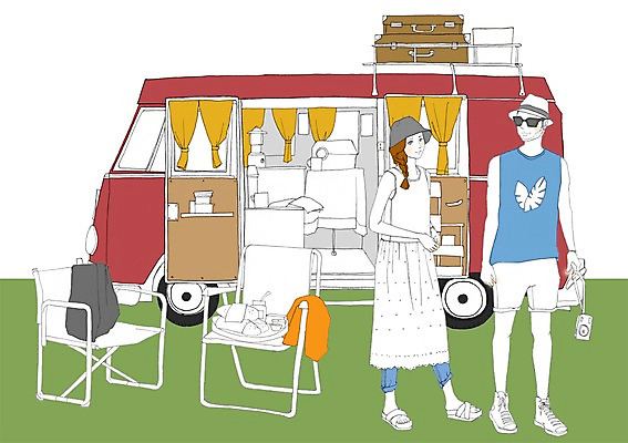 PSD 모자 커플 여자 남자 여행 이동 의자 일러스트 자동차 사람 성인 야외 두명 선글라스 캠핑 캠핑카 성인만 국내일러스트 잡화 안경 육상교통 가구 컨셉 관계 레저 파일형식