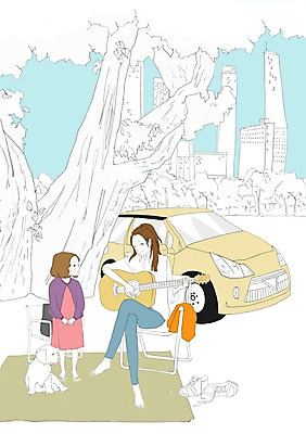 주간 PSD 나무 공원 여자 여유 어린이 악기 이동 연주 의자 일러스트 자동차 모녀 휴식 사람 빌딩 성인 야외 두명 반려동물 기타 도시 강아지 돗자리 여자만 국내일러스트 자연요소 식물 동물 공공시설 딸 감정 음악 육상교통 가구 컨셉 가족 엄마 현악기 건물 개 파일형식