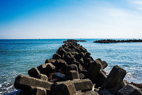 포토 JPG 주간 바다 자연 하늘 풍경 사람없음 야외 원근감 방파제 국내포토 자연요소 공공시설 뷰포인트 생태계 파일형식