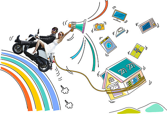 편집 편집이미지 부부 여자 남자 결혼 백그라운드 무지개 포토일러 주택 들기 사람 동양인 이벤트 성인 두명 확성기 한국인 오토바이 전자레인지 디지털합성 합성 냉장고 세탁기 혼수품 성인만 이미지편집 AI파일 자연요소 커플 모션 인종 건물 바이크 가전제품 레인지 오브젝트 파일형식 벡터