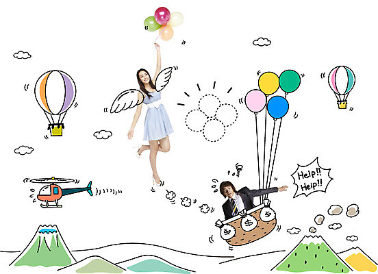 전신 서양인 외국인 편집 편집이미지 여자 남자 여행 백그라운드 날개 포토일러 들기 사람 동양인 상반신 성인 두명 앞모습 열기구 디지털합성 화산 합성 풍선 성인만 이미지편집 AI파일 뷰포인트 항공교통 모션 산 인종 파일형식 벡터