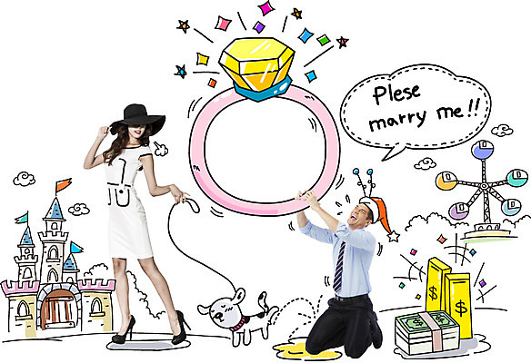 전신 서양인 외국인 편집 편집이미지 여자 남자 결혼 백그라운드 프로포즈 포토일러 서기 사람 이벤트 성인 두명 성 강아지 돈다발 무릎꿇기 디지털합성 합성 소변 다이아몬드반지 반려 성인만 이미지편집 AI파일 건축물 돈 모션 인종 반려동물 반지 개 파일형식 벡터