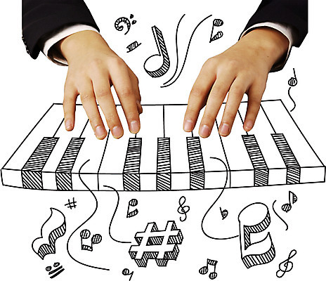 편집 편집이미지 손 남자 악기 백그라운드 음표 놀이 포토일러 한명 사람 손짓 신체부위 상점 건반 피아노 건반악기 디지털합성 합성 쉼표 이미지편집 AI파일 1 기호 음악 모션 파일형식 벡터