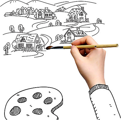 나무 편집 편집이미지 손 백그라운드 놀이 포토일러 산 주택 한명 들기 사람 손짓 신체부위 붓 그리기 디지털합성 그림 합성 이미지편집 AI파일 식물 1 모션 건물 파일형식 벡터