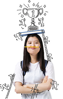 전신 편집 편집이미지 여자 백그라운드 장난 사다리 청소년 포토일러 사람모양 사람 동양인 여러명 상반신 책 연필 팔짱 한국인 트로피 청소년교육 디지털합성 합성 여자만 십대만 십대여자만 이미지편집 AI파일 모양 교육 다수 모션 학용품 인종 필기구 도구 상_우승 파일형식 벡터