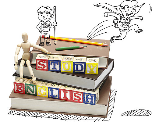 편집 편집이미지 교육 남자 백그라운드 포토일러 사람모양 들기 사람 두명 책 연필 점프 망토 디지털합성 합성 남자만 이미지편집 AI파일 모양 모션 학용품 필기구 파일형식 벡터