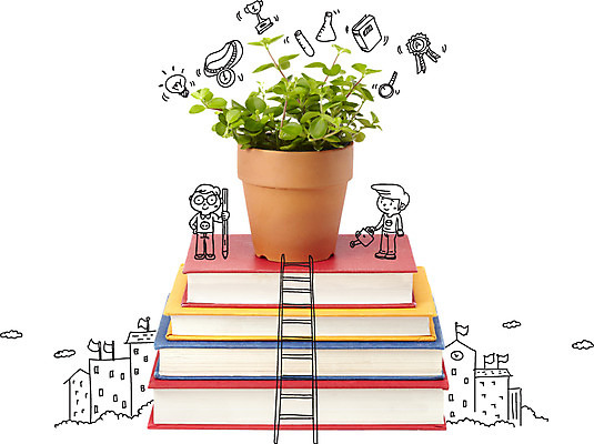 전신 편집 편집이미지 교육 남자 화분 백그라운드 전구 사다리 학교 포토일러 서기 사람 두명 건물 앞모습 책 쌓기 트로피 디지털합성 합성 남자만 이미지편집 AI파일 건축물 뷰포인트 모션 도구 상_우승 파일형식 벡터