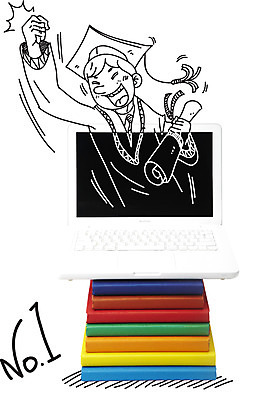 편집 편집이미지 교육 남자 백그라운드 학사모 포토일러 한명 사람 상반신 앞모습 책 노트북 쌓기 주먹 디지털합성 합성 남자만 남자한명만 나오기 이미지편집 AI파일 모자_잡화 1 뷰포인트 졸업 모션 전자제품 파일형식 벡터