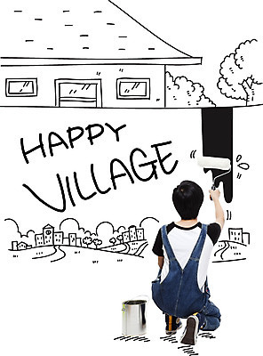 전신 나무 편집 편집이미지 남자 백그라운드 포토일러 주택 한명 사람 앉기 동양인 이벤트 건물 뒷모습 페인트 한국인 페인트칠 디지털합성 합성 남자만 남자한명만 이미지편집 AI파일 식물 1 건축물 뷰포인트 모션 페인팅 인종 파일형식 벡터