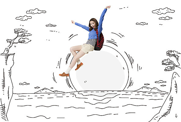 전신 나무 구름 편집 편집이미지 여자 대학생 백그라운드 놀이 포토일러 한명 사람 앉기 동양인 손짓 성인 옆모습 태양 절벽 한국인 디지털합성 합성 손뻗기 여자만 여자한명만 성인여자만 성인만 이미지편집 AI파일 자연요소 식물 1 학생 뷰포인트 모션 인종 파일형식 벡터