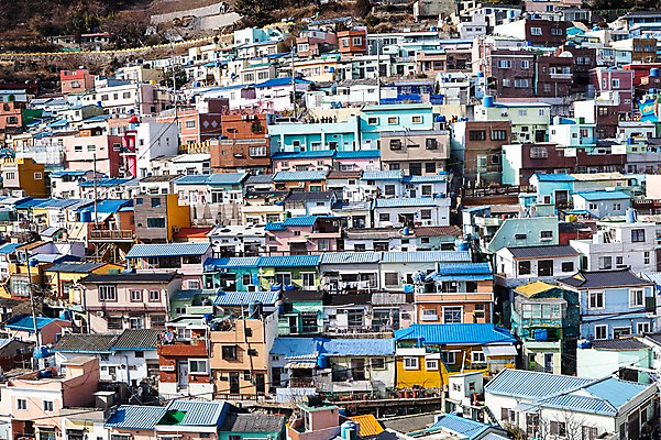 포토 JPG 주택 한국 풍경 사람없음 건물 마을 부산 감천문화마을 벽화마을 국내포토 건축물 아시아 파일형식