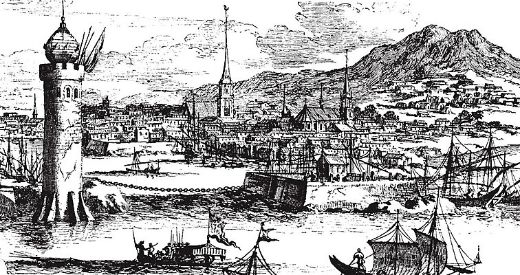 EPS 해외이미지 선 일러스트 미술 마을 검은색 수확 흰색 그림 판화 아바나 해외202004 해외일러스트 컬러 농업 문화예술 파일형식 벡터 이미지허브