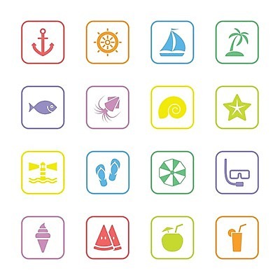 EPS 해외이미지 계절 바다 섬 오렌지 일러스트 우산 휴가 아이스크림 불가사리 슬리퍼 수박 프레임 등대 항해 어류 세트 컬러풀 야자수 주스 껍질 보트 플랫 잠수부 오징어 코코넛 닻 직사각형 파라다이스 해외202004 해외일러스트 도형 나무 음료 컬러 신발 배_교통 과일 디저트 극피동물 연체동물 수중동물 전문직 파일형식 벡터 이미지허브