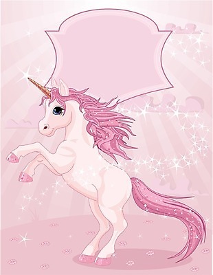 EPS 해외이미지 클립아트 동물 디자인 분홍색 백그라운드 일러스트 텍스트 하늘 동화 요정 이야기 미술 그래픽 만화 그림 클립 초대 공상 마법 유니콘 카피스페이스 해외202004 해외일러스트 컬러 문화예술 공백 파일형식 벡터 이미지허브