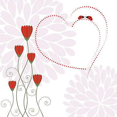 EPS 해외이미지 계절 꽃 분홍색 결혼 백그라운드 꽃무늬 일러스트 추상 발렌타인데이 사랑 빨간색 초록색 컬러풀 봄 하트 축하 민들레 무당벌레 카피스페이스 해외202004 해외일러스트 모양 식물 감정 컬러 곤충 컨셉 무늬 데이이벤트 이벤트 공백 파일형식 벡터 이미지허브