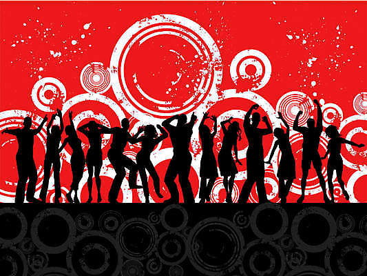 EPS 해외이미지 여자 남자 행복 실루엣 음악 백그라운드 일러스트 사람 파티 기쁨 댄서 춤 은색 큼 디스코 해외202004 해외일러스트 직업 감정 컬러 문화예술 촬영기법 이벤트 크기 파일형식 벡터 이미지허브