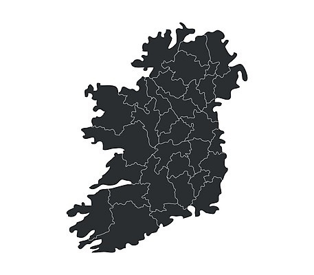 EPS 해외이미지 디자인 실루엣 유럽 여행 백그라운드 지도 일러스트 추상 초록색 윤곽 지역 아일랜드 더블린 고립 전국 지리 해외202004 해외일러스트 나라 컬러 무늬 촬영기법 파일형식 벡터 이미지허브