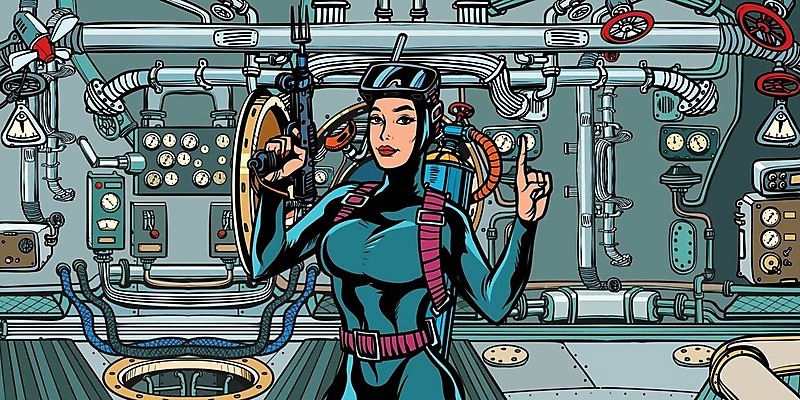 EPS 해외이미지 직업 디자인 여자 수영복 창 무기 스포츠 바다 백그라운드 일러스트 낚시 휴가 어류 가면 사람 정장 취미 물 여름 파란색 검은색 수중 장비 총 흰색 잠수부 잠수함 사냥 낚시꾼 지느러미 육군 사냥꾼 튜브 잠수복 병정 고립 깊이 장교 특공대 해외202004 해외일러스트 자연요소 옷 계절 컬러 레저 군대 수중동물 전문직 특수부대 파일형식 벡터 이미지허브