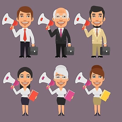 EPS 해외이미지 캐릭터 디자인 여자 남자 산업 일러스트 비즈니스 미술 사람 정장 성인 그래픽 세트 확성기 업무 비즈니스맨 비즈니스우먼 플랫 만화 수집 가득함 오브젝트 클립 마스코트 옛날 캐리커처 해외202004 해외일러스트 일러캐릭터 옷 문화예술 작업 직장인 그림 파일형식 벡터 이미지허브