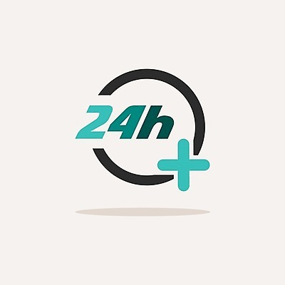 EPS 해외이미지 시계 컨셉 십자가 일러스트 약 상점 긴급 시간 업무 도움 오픈 원형 일주일 야간 약국 고객 서비스 7 지원 헬프 해외202004 해외일러스트 자연요소 도형 의학 숫자 작업 파일형식 벡터 문자 이미지허브
