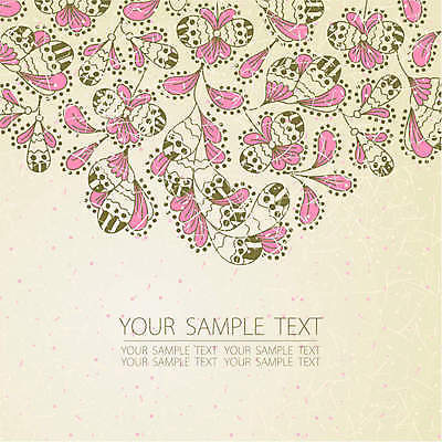 EPS 해외이미지 배너 꽃 선 백그라운드 꽃무늬 일러스트 텍스트 프레임 사람없음 엘리먼트 해외202004 해외일러스트 식물 무늬 파일형식 벡터 이미지허브