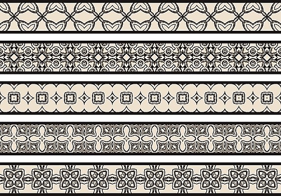 EPS 해외이미지 디자인 선 패턴 일러스트 벽지 추상 프레임 장식 파란색 세트 검은색 묘사 5 엘리먼트 해외202004 해외일러스트 컬러 무늬 숫자 파일형식 벡터 이미지허브