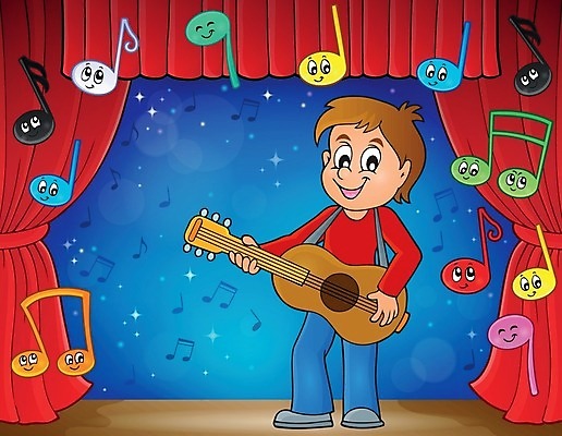 EPS 해외이미지 응시 행복 어린이 음악 일러스트 놀이 기술 미술 미소 사람 이벤트 소년 쪽지 공연 연주자 음악가 무대 기구 기타 커튼 그리기 묘기 그림 기타리스트 뮤지컬 실행 플레이어 해외202004 해외일러스트 직업 시선 남자 감정 모션 현악기 문화예술 표정 파일형식 벡터 이미지허브