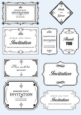 EPS 해외이미지 디자인 일러스트 프레임 사람없음 장식 빈티지 고급 우아함 바로크 빅토리아 해외202004 해외일러스트 컨셉 파일형식 벡터 이미지허브