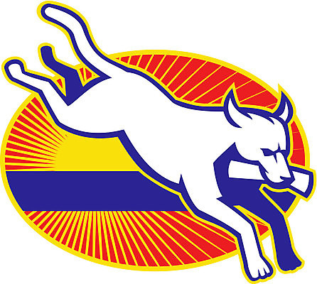 EPS 해외이미지 일러스트 울타리 반려동물 점프 개 골든리트리버 리트리버 허들 장애물 복고 사냥개 송곳니 해외202004 해외일러스트 동물 포유류 모션 담장 치아 파일형식 벡터 이미지허브