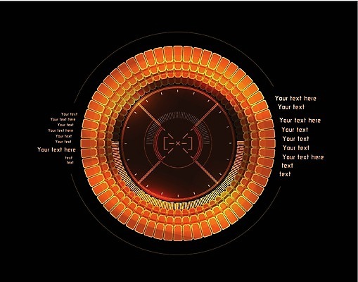 EPS 해외이미지 모델 디자인 선 과학 컨셉 오렌지 일러스트 벽지 추상 미래 그래픽 컴퓨터 우주 디지털 스크린 검은색 인포그래픽 터치 판넬 원형 목표 사이버 분석 코스모스 군용 시력 전자 시스템 계기판 엘리먼트 인터페이스 제어 프로젝트 가상 스타일 사용자 해외202004 해외일러스트 도형 꽃 컬러 무늬 과일 군대 전자제품 파일형식 벡터 이미지허브