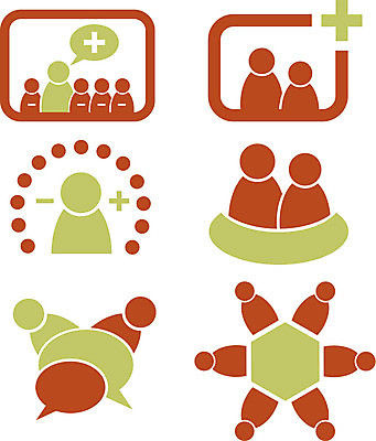 EPS 해외이미지 감정 생각 일러스트 추상 아이디어 함께함 대화 협상 사람 세트 심볼 사인 긍정 문제 해결 발견 부정적 이슈 해외202004 해외일러스트 컨셉 무늬 비즈니스 말하기 파일형식 벡터 이미지허브