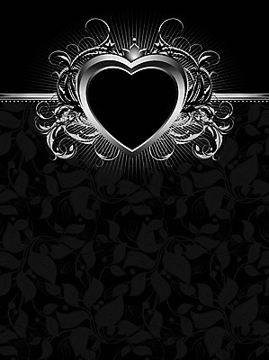 EPS 해외이미지 모양 식물 디자인 백그라운드 컨셉 잎 일러스트 추상 프레임 사랑 장식 검은색 하트 화려 심볼 비네팅 스타일 해외202004 해외일러스트 감정 컬러 무늬 촬영기법 파일형식 벡터 이미지허브