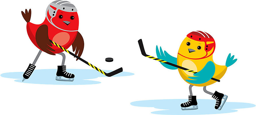 EPS 해외이미지 동물 스포츠 일러스트 놀이 조류 그래픽 세트 얼음 경쟁 스케이트 스케이팅 게임 막대기 유머 만화 그림 클립 부리 하키 퍽 해외202004 해외일러스트 자연요소 감정 스포츠용품 컨셉 겨울스포츠 구기 하키용품 파일형식 벡터 이미지허브