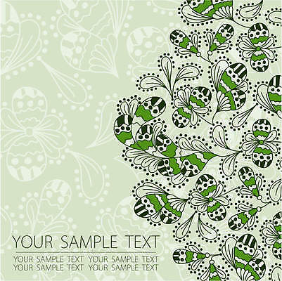 EPS 해외이미지 꽃 백그라운드 잎 라인일러스트 일러스트 타이포그라피 사람없음 연두색 빈티지 해외202004 해외일러스트 식물 문자 컨셉 초록색 파일형식 벡터 이미지허브