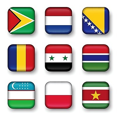 EPS 해외이미지 유럽 아시아 스티커 일러스트 아프리카 사람없음 세트 세계 3D 깃발 원형 호주 네덜란드 루마니아 폴란드 우즈베키스탄 보스니아 시리아 해외202004 해외일러스트 도형 나라 중동 오세아니아 디지털합성 중앙아시아 파일형식 벡터 이미지허브