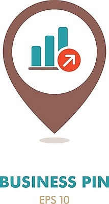 EPS 해외이미지 화살표 일러스트 비즈니스 그래프 사람없음 갈색 인포그래픽 정보 상승 위치 GPS 해외202004 해외일러스트 컬러 컨셉 파일형식 벡터 이미지허브