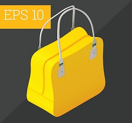 EPS 해외이미지 옷 여자 가방 일러스트 컬러풀 유행 3D 핸드백 지갑 플랫 심볼 오브젝트 싱글 고립 해외202004 해외일러스트 잡화 컬러 사람 디지털합성 파일형식 벡터 이미지허브