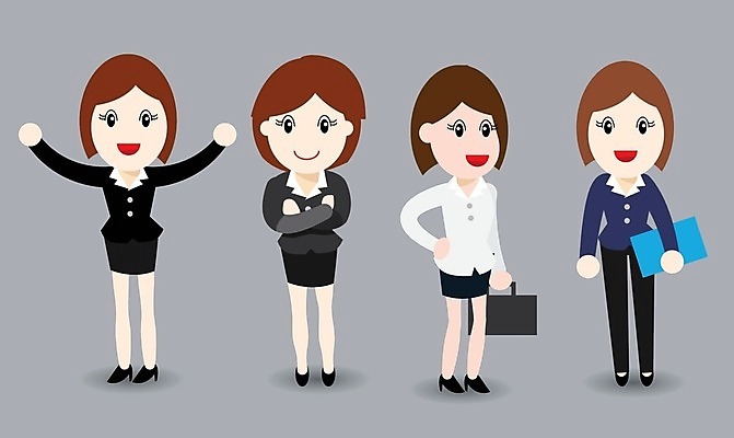 EPS 해외이미지 직업 캐릭터 라이프스타일 디자인 여자 행복 백그라운드 컨셉 일러스트 비즈니스 노동자 서기 사람 정장 세트 치마 사무실 흰색 업무 비즈니스우먼 발표 플랫 만화 경영자 경영 고립 해외202004 해외일러스트 일러캐릭터 옷 감정 컬러 모션 하의 생활 작업 직장인 리더 파일형식 벡터 이미지허브