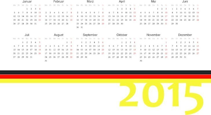 EPS 해외이미지 템플릿 디자인 계절 종이 일러스트 비즈니스 독일 이벤트 그래픽 빨간색 사무실 숫자 노란색 다이어리 검은색 달력 깃발 시간 신용카드 일주일 날짜 연도 심플 페이지 2015년 월 기본 엘리먼트 해외202004 해외일러스트 문자 유럽 컬러 금융 사무용품 파일형식 벡터 이미지허브