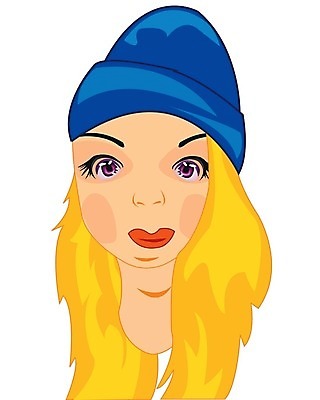 EPS 해외이미지 일러스트 사람 10대 머리카락 머리 입술 흰배경 머리장식 방식 해외202004 해외일러스트 백그라운드 청소년 신체부위 장식 흰색 파일형식 벡터 이미지허브