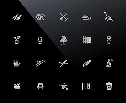 EPS 해외이미지 클립아트 나무 식물 꽃 화분 의자 일러스트 자연 검은배경 레저 조명 씨앗 잔디 사람없음 목재 픽토그램 정원 수레 성장 도구 폐기물 모종삽 삽 심볼 물주기 원예 조경 안락의자 작업도구 호스 갈퀴 스프링쿨러 전기톱 해외202004 해외일러스트 가구 백그라운드 재료 모션 취미 검은색 카트 쓰레기 생태계 톱 파일형식 벡터 이미지허브