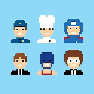 EPS 해외이미지 직업 캐릭터 학생 디자인 커플 드레스 여자 남자 티셔츠 일러스트 요가 거리 사랑 미술 사람 소년 성인 청춘 세트 파티 요리사 우주비행사 게임 네트워크 그룹 만화 수집 콧수염 명상 복고 코믹 펑키 커뮤니티 소셜 펑크 픽셀 아바타 많음 해외202004 해외일러스트 일러캐릭터 웰빙 옷 감정 어린이 컨셉 셔츠 관계 놀이 문화예술 수염 이벤트 우주 파일형식 벡터 이미지허브