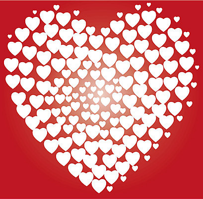 EPS 해외이미지 모양 디자인 백그라운드 일러스트 관계 추상 발렌타인데이 사랑 장식 빨간색 흰색 하트 심볼 오브젝트 열정 고립 해외202004 해외일러스트 감정 컬러 무늬 데이이벤트 파일형식 벡터 이미지허브