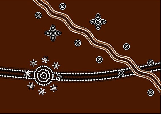 EPS 해외이미지 식물 디자인 꽃 음식 백그라운드 패턴 일러스트 자국 추상 미술 물 업무 점 원형 화려 호주 심볼 그림 트랙 오아시스 오지 생존 스타일 해외202004 해외일러스트 자연요소 도형 컨셉 무늬 문화예술 작업 오세아니아 파일형식 벡터 이미지허브