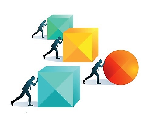 EPS 해외이미지 길 선 컨셉 일러스트 비즈니스 미래 사람 경쟁 성장 비즈니스맨 계획 루트 해외202004 해외일러스트 남자 직장인 파일형식 벡터 이미지허브