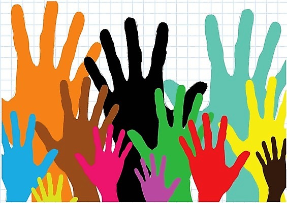 EPS 해외이미지 손 교육 남자 행복 감정 백그라운드 일러스트 손가락 기념 함께함 손바닥 사람 컬러풀 희망 기쁨 축하 도움 그룹 군중 투표 선거 수집 오르기 환영 팔 고립 참여 헬프 해외202004 해외일러스트 컬러 컨셉 모션 신체부위 민주주의 파일형식 벡터 이미지허브